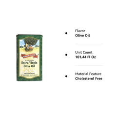 Supremo Italiano 3L can on kitchen counter suggests versatile cooking option.