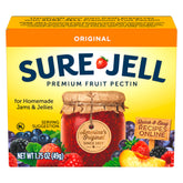 Sure-Jell Original Fruit Pectin box front, ideal for thickening jams