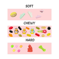 SVENSKA IMPORTS Fruit Mushrooms, chewy mushrooms in fruity flavors, playful treat.