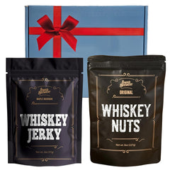 Swag Brewery Whiskey Nuts in a foil bag, a crunchy pairing for bourbon tasting.