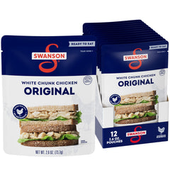Swanson Original White Chunk pouch ready-to-eat on-the-go protein.