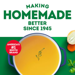 Swanson S Vegetable Stock pour shows quick flavor boost for soups and sauces