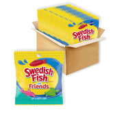 Swedish Fish and Friends bags packed for easy bulk candy storage and sharing.