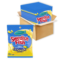 Swedish Fish blue raspberry lemonade bag – bulk snack for parties and sharing.