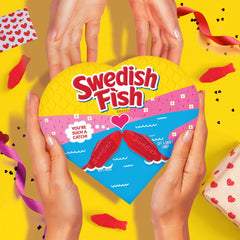 SWEDISH FISH red fish shape adds playful charm to any gift.