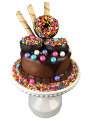 Close-up of Sweet Eva's Rainbow Sprinkles displaying vibrant color options.