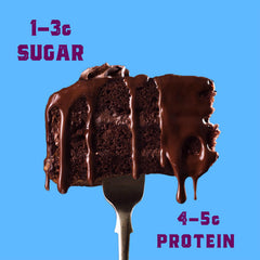 Sweet Logic chocolate chips sprinkled into batter for rich flavor within minutes.