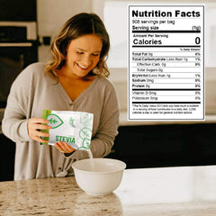 Sweet Nature powder pours smoothly for clean sweetness without grit