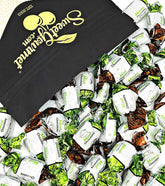 SweetGourmet chocolate filled mints, individually wrapped, ideal after dinner.