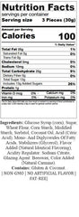 SweetGourmet licorice wheel in resealable pouch, ready for sharing and freshness.