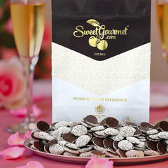 SweetGourmet Regular Nonpareils top view highlights uniform discs and festive topping