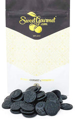 SweetGourmet resealable pouch emphasizes freshness and convenient storage for snacks