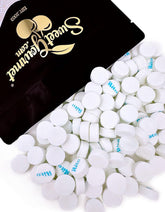 SweetGourmet White Peppermint Lozenges bulk bag, crisp flavor for quick refreshment