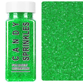SweetGrove Green Sprinkles bottle adds festive color and sparkle to desserts.