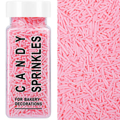 SweetGrove Pink Sprinkles bottle visible for cake decorating and festive flair