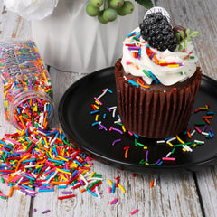 SweetGrove Rainbow Jimmies sprinkle cookies and donuts with playful color