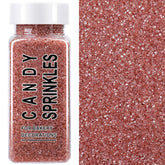 SweetGrove rose gold sanding sugar sprinkles add shimmering cake topping for celebrations.