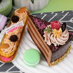 SweetGrove sugar crystals decorate ice cream with sparkling color and texture.