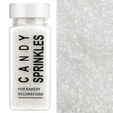 SweetGrove White Sanding Sugar Sprinkles in a jar add festive color to baked goods