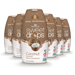 SweetLeaf Coconut Sweet Drops bottle front showing keto-friendly sweetness
