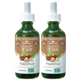 SweetLeaf Hazelnut Sweet Drops bottle shows zero calories and bold flavor.
