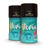 SweetLeaf Stevia shaker cap shows easy on-the-go sweetness in a compact jar.