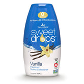 SweetLeaf Vanilla Sweet Drops bottle ready to flavor beverages with zero calories