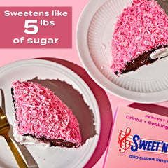 Sweet'N Low used in baking and cooking, kitchen scene.