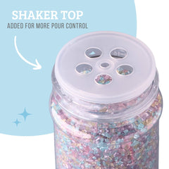Sweets Indeed sprinkle blend on cookies adds crunchy, festive decor.
