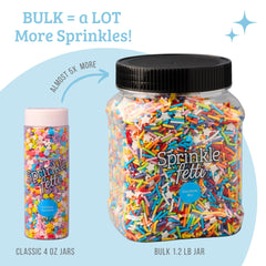 Sweets Indeed Sugar pearls sparkle on ice cream for a premium look.