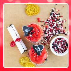 Sweets and Treats Boutique sugar pearls with star quins for elegant desserts