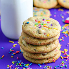 Sweets & Treats Boutique neon sprinkles brighten ice cream toppings with party flair.