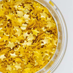 Sweets & Treats Boutique vegan gold stars add safe dessert decor