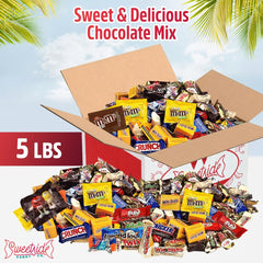 SWEETSIDE CANDY CO assorted bars on display for parties and events.