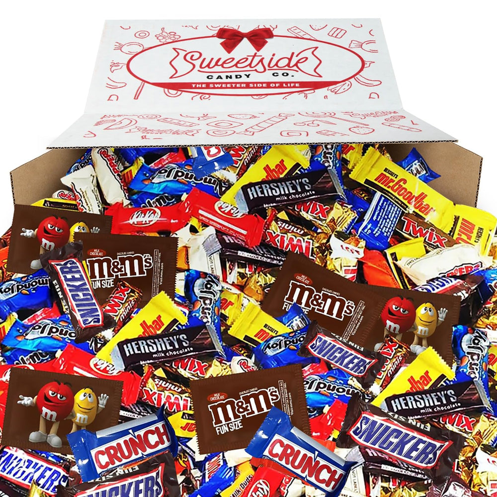 SWEETSIDE CANDY CO chocolate variety pack 5lb bulk ready for gatherings.