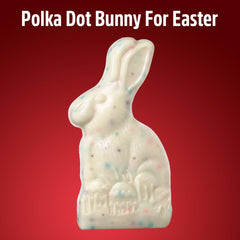 Cookie-n-Creme bunny polka-dot by SWEETSIDE CANDY CO, ideal for celebrations