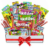 SWEETSIDE CANDY CO Easter gift basket with 41 pieces for sharing.