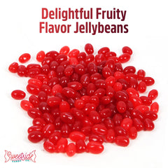 SWEETSIDE CANDY CO FaveREDS jelly beans strawberry flavor brightens snack time