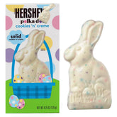 SWEETSIDE CANDY CO Hershey's chocolate bunny with polka dots, perfect for Easter baskets