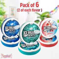 SWEETSIDE CANDY CO Ice Breakrs Duo mints pack with dual flavor burst.
