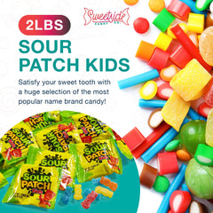 SWEETSIDE CANDY CO SourPatch Kids individually wrapped for convenient snacking.