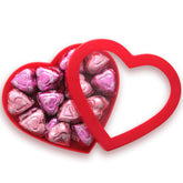 SWEETSIDE Candy Co pink heart box with 30 cookies for gifting