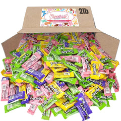 SWEETSIDE CANDY CO Laffy Taffy banana wrap, chewy fruit treat for lunchboxes