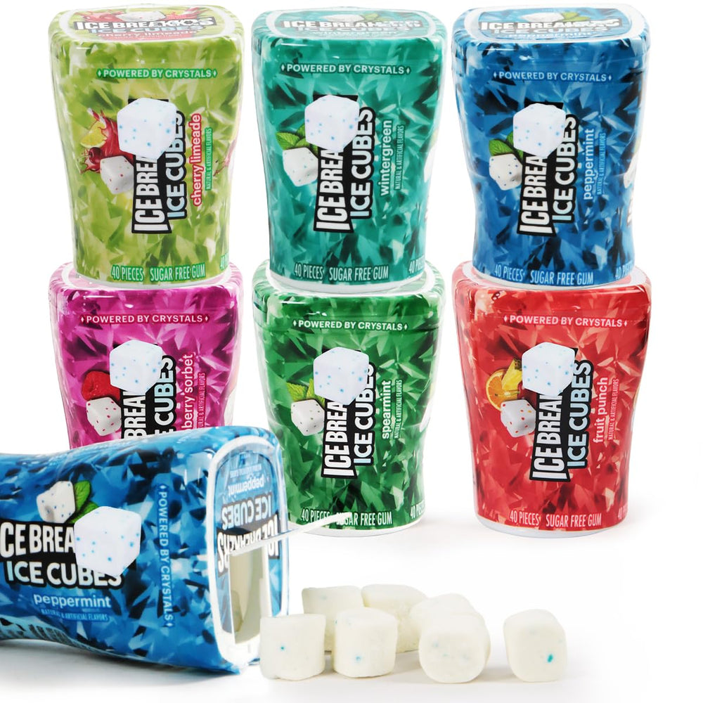 SWEETSIDE IceCubes Peppermint flavor gum for a refreshing breath