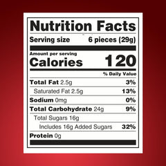 SWEETSIDE Starbrst packaging closeup highlighting fresh, individually wrapped candies for easy sharing