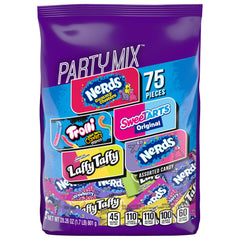 SweeTARTS variety party mix bag showing colorful candies for sharing.