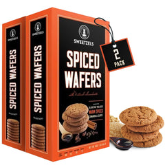 Sweetzels Old Fashioned Ginger Snap pack in a black-and-orange box, ideal for gifting
