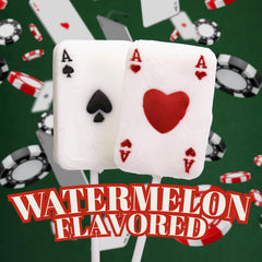 Sweetzo Ace Card Lollipops perfect for poker night party setups
