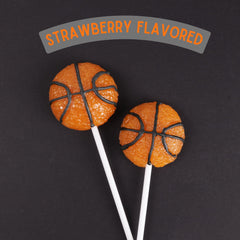 Sweetzo basketball lollipop team party favors, great for celebrations.