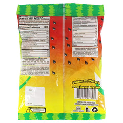Close up of Sweetzo mango flavored candies with chili powder dust for bold taste.
